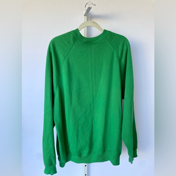 Vintage ARTEX Sylvester Looney Tunes Crewneck Sweatshirt Green Size 2XL - Picture 7 of 10